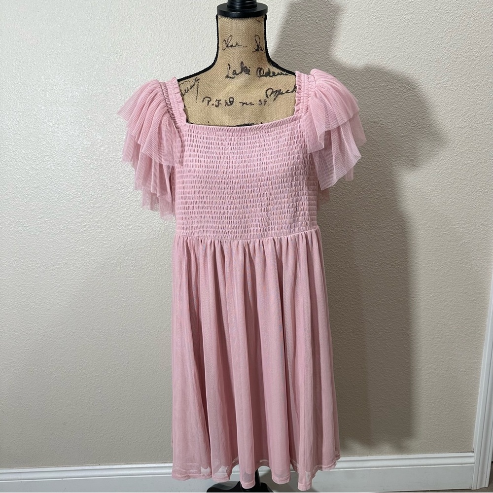 Pink dress